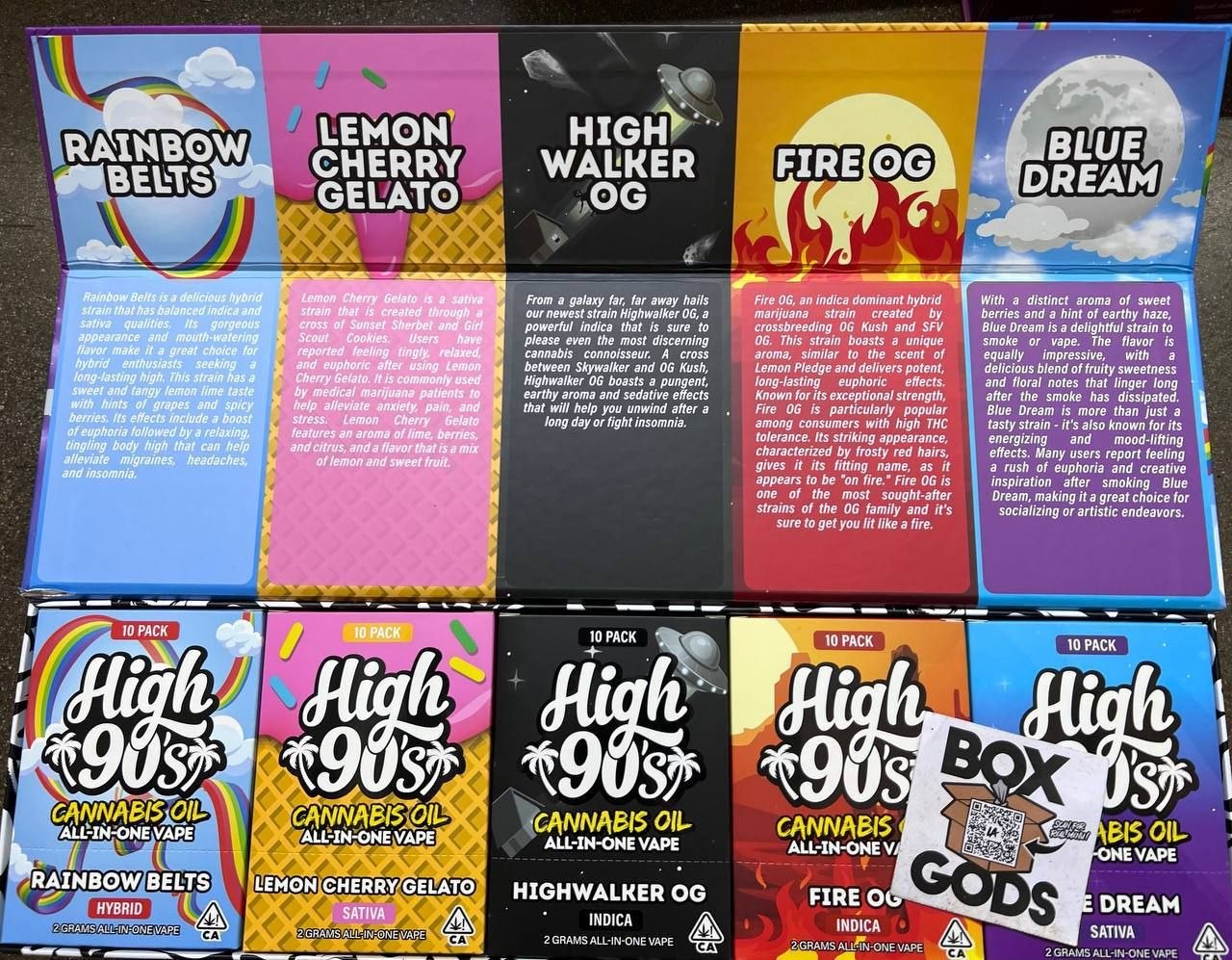 HIGH 90’s 2G DISPOSABLE