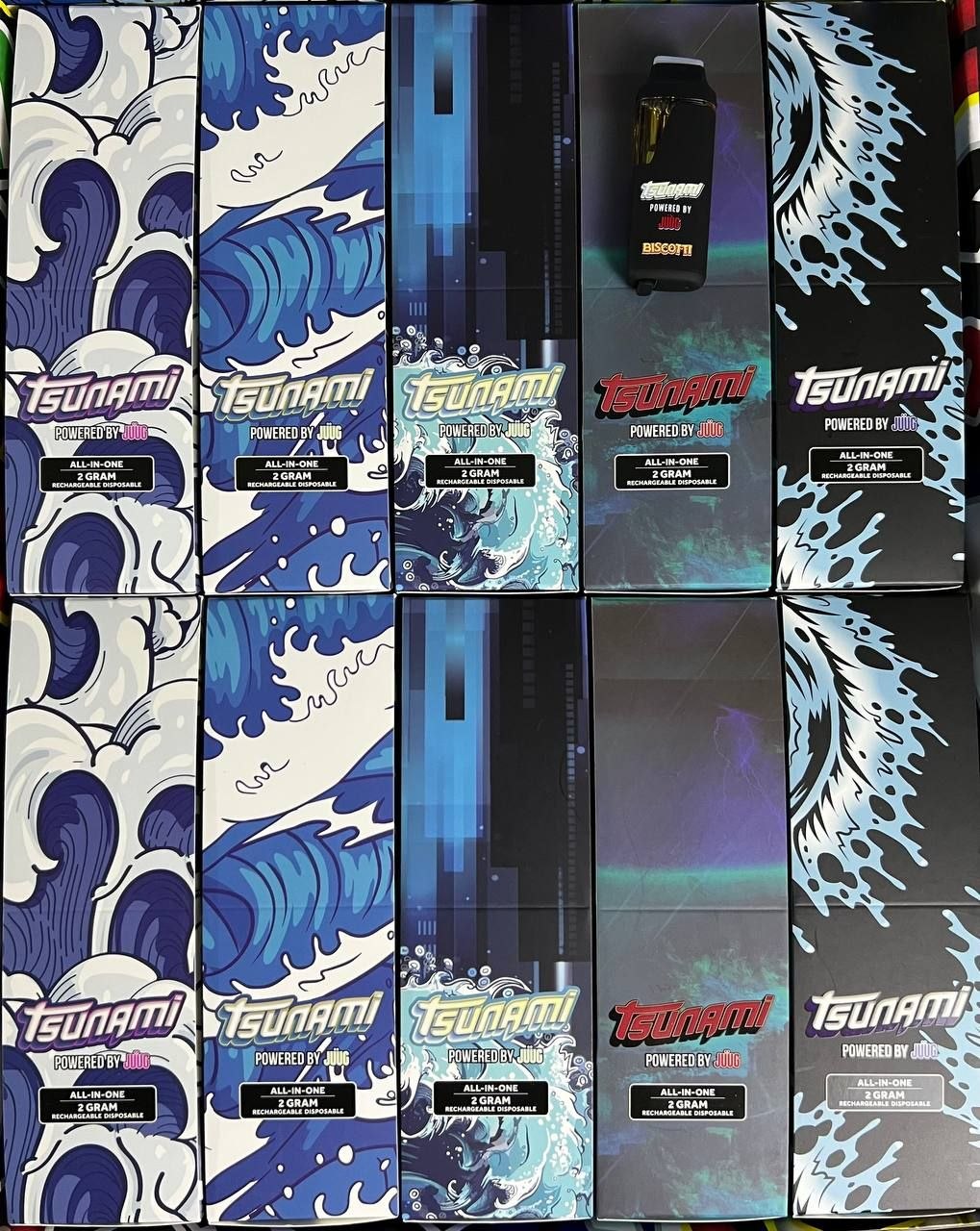 TSUNAMI X JUUG 2G DISPOSABLES (MASTER CASE)