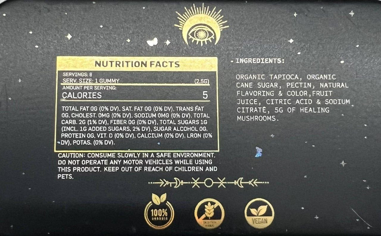 CURATIVE VEGAN SHROOM GUMMIES